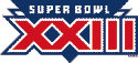 Super Bowl XXIII Logo